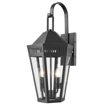 Cosmolight FUNCHAL W02101BK Sienos lempa 2x40W/E14 ip23