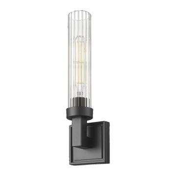 Cosmolight QUINCY W01842BK Sienos lempa 1x40W/E27 ip20
