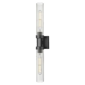 Cosmolight QUINCY W02873BK Sienos lempa 2x40W/E27 ip20
