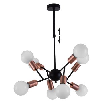 Prezent BALL 17202 Stropo šviestuvas 8x40W/E27 IP20