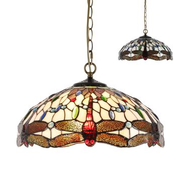 Prezent TIFFANY XXII. 1708 Pakabinama lempa 2x60W/E27 IP20