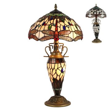 Prezent TIFFANY XXII. 1710 Stalo lempa 2x60W/E27|1x7W/E14 IP20