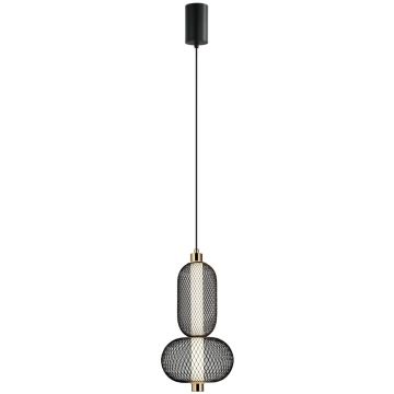Italux Marco PND-84283-2-BK Pakabinama lempa 1x10W/LED 3000K 590lm IP20
