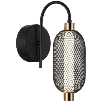 Italux Marco WL-84283-1-BK Sienos lempa 1x6W/LED 3000K 310lm IP20