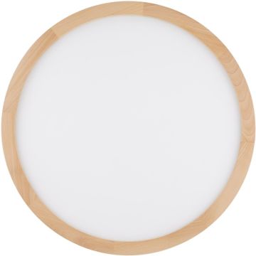 TK Lighting AQUA WOOD 18008 Lubų šviestuvas 1x15W/LED 3000K, 4000K, 6500K 4980lm IP54