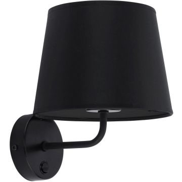 TK Lighting MAJA BLACK 1884 Sienos lempa 1x60W/E27