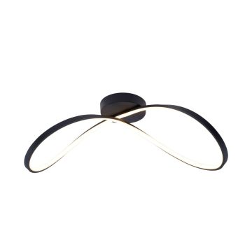 Zuma Line ERDA 19600C-BK Stropo šviestuvas 1x45W/LED 3000K|4000K|6000K 2000lm IP20