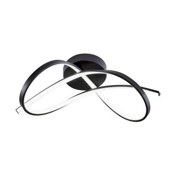 Zuma Line PAUL 19602C-BK Stropo šviestuvas 1x30W/LED 3000K|4000K|6000K 1450lm IP20