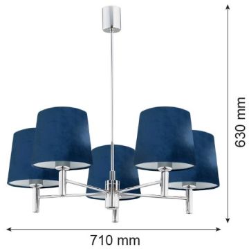 Argon BOLZANO 2074 Švieslentė 5x15W/E27 IP20