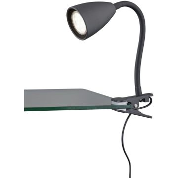 Trio WANDA 202620132 Darbo stalo lemputė su spaustuku 1x10w/gu10 ip20