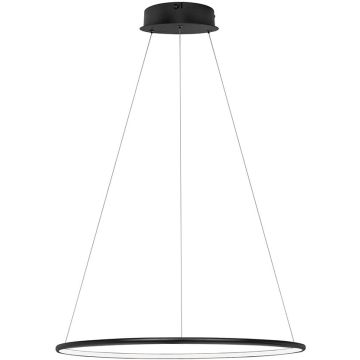Altavola Design Ledowe okręgi LA073/P_40_in_3k_21W_black Pakabinama lempa 1x21W/LED 3000K 1260lm IP20