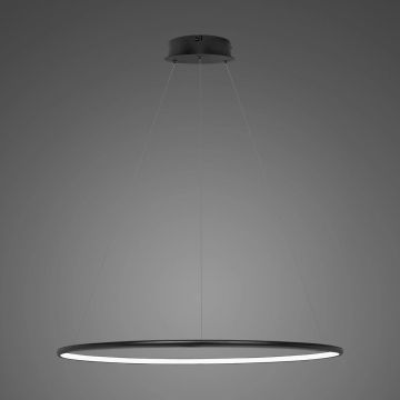 Altavola Design Ledowe okręgi LA073/P_80_in_4k_43W_black Pakabinama lempa 1x43W/LED 4000K 2970lm IP20