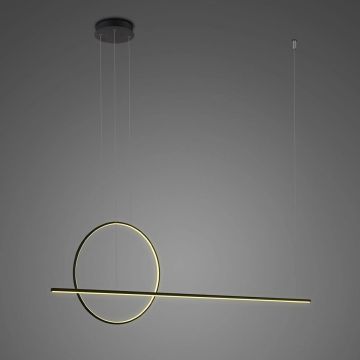 Altavola Design Linea No.2 LA087/PX120_40_3k_39W_black Pakabinama lempa 2x39W/LED 3000K 2350lm IP44