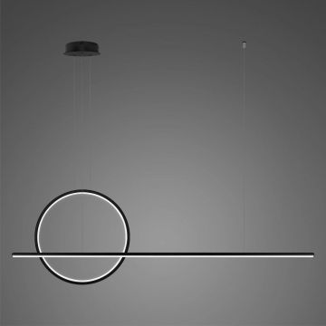 Altavola Design Linea No.2 LA087/PX143_40_4k_30W_black Pakabinama lempa 2x30W/LED 4000K 2100lm IP20