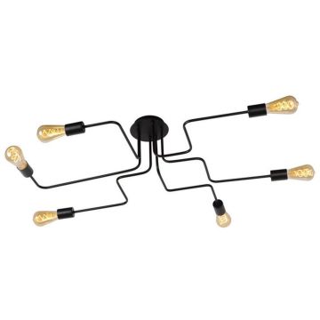 Lucide LESTER 21112/06/30 Stropo šviestuvas 6x40w/e27 ip20