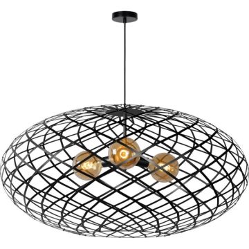 Lucide WOLFRAM 21417/99/30 Pakabinama lempa 3x60w/e27 ip20