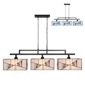 Prezent TIFFANY XV. 216 Pakabinama lempa 3x60W/E27 IP20