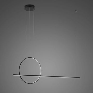 Altavola Design Linea No.2 LA087/PX120_40_4k_39W_black Pakabinama lempa 2x39W/LED 4000K 1800lm IP44