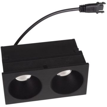 Maxlight MODULAR HM180 2L Įmontuojamas apšvietimas 2x6w/led 3000k 400lm ip20