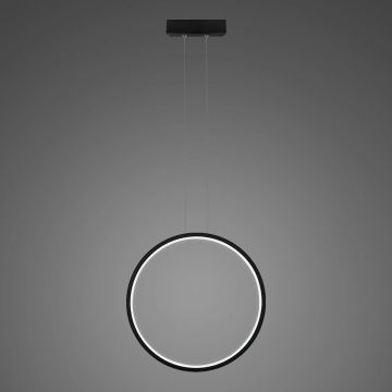 Altavola Design Ledowe okręgi LA073/X_40_in_3k_black_22W Pakabinama lempa 1x22W/LED 3000K 1320lm IP44