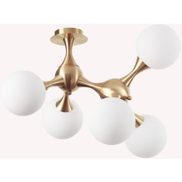 Ideal Lux NODI 241050 Stropo šviestuvas 5x28W/E14 ip20