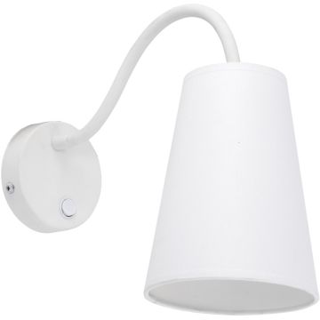 TK Lighting WIRE WHITE 2445 Sienos lempa 1x60W/E27