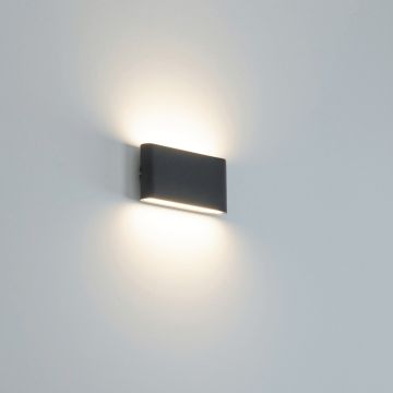 Zambelis WALL LIGHT E239 Sienos lempa 2x6W/led 3000K 960lm IP65