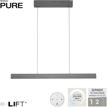 Paul Neuhaus PURE E-MOTION 2570-15 Pakabinama lempa 2x45W/LED 2700-5000k 4350lm ip20