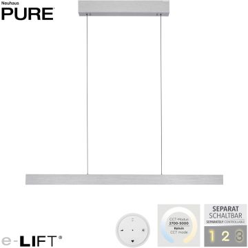 Paul Neuhaus PURE E-MOTION 2570-95 Pakabinama lempa 2x45W/LED 2700-5000k 4350lm ip20
