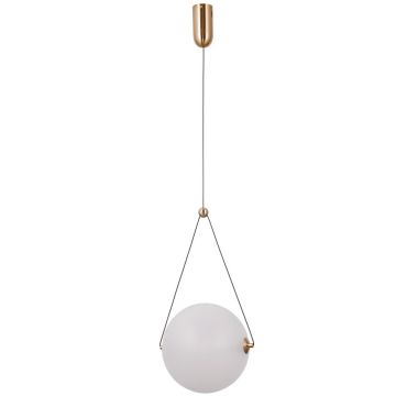 Italux Rastia PND-34361-L-HBR-OPAL Pakabinama lempa 1x12W/LED 3000K 1300lm IP20