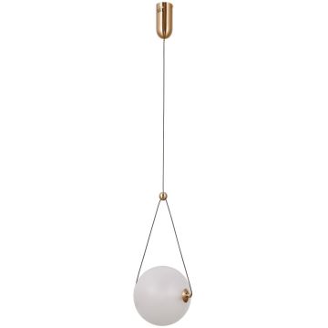Italux Rastia PND-34361-M-HBR-OPAL Pakabinama lempa 1x9W/LED 3000K 975lm IP20