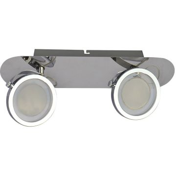 Italux Alessio HP-503AC-02-998B CH Taškinis šviestuvas 2x5W/LED 3000K 400lm IP20