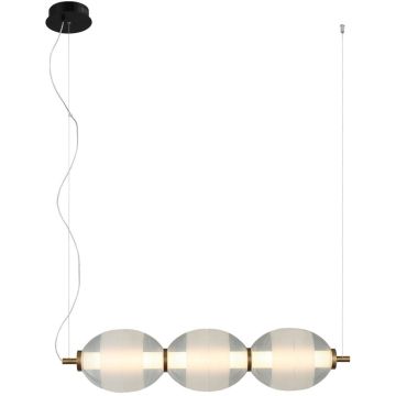 Italux Rinot PND-45372-3-WH-CL Pakabinama lempa 1x22W/LED 3000K 1200lm IP20