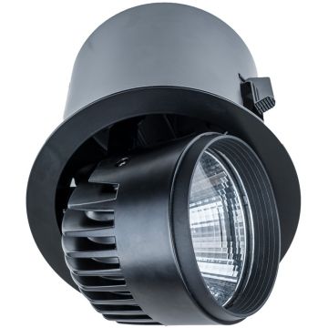 Italux Tanto RA-721R/BK-WW/12 Įmontuojamas apšvietimas 1x34W/LED 3000K 3100lm IP20