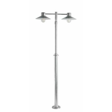 Norlys LUND 275GA Gatvės šviesos stulpas 2x9W/E27 IP54