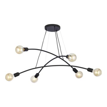 TK Lighting HELIX 2726 Pakabinama lempa 6x60W/E27