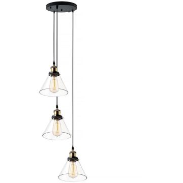 Altavola Design NEW YORK LOFT LA034/CO3 Pakabinama lempa 3x40W/E27 IP20
