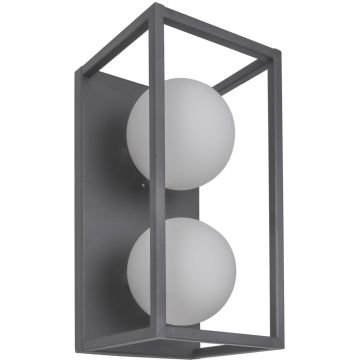 Italux Daisy MB-BR4367-W2 GR Sienos lempa 2x4W/G9 IP20