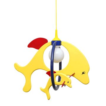 Prezent DOLPHIN FAMILY 28117 Pakabinama lempa 1x60W/E27 IP20