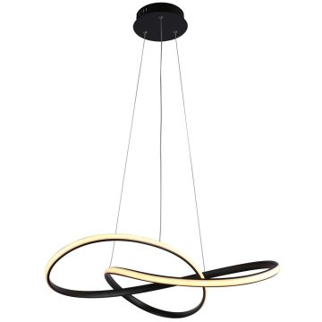 Italux Consa PND-19221C-BK Pakabinama lempa 1x40W/LED 3000K/4000K/6000K 3400lm IP20