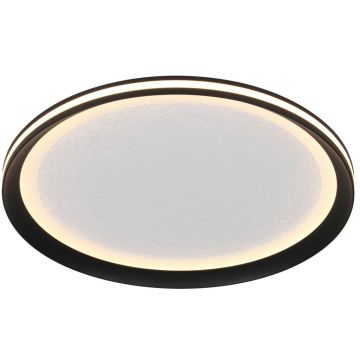 Italux Artizo PLF-02326-M-BK Lubų šviestuvas 1x24W/LED 3000K/4000K/6000K 2900lm IP20