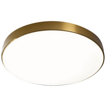 Italux Ateia PLF-53472-GD Lubų šviestuvas 1x21W/LED IP44