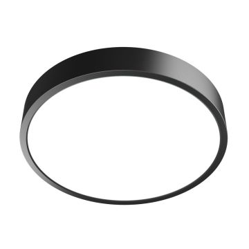 Italux Botta PLF-63746-M-BK Lubų šviestuvas 1x24W/LED 2800K/4000K/6000K 2400lm IP44