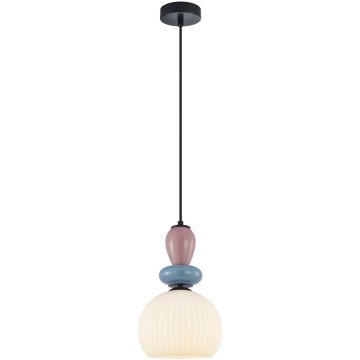 Italux Domali PND-36816-1A-BK-WH Pakabinama lempa 1x40W/E27 IP20