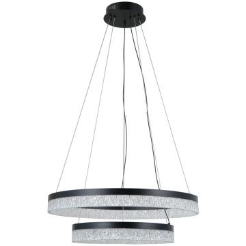 Italux Pantal PND-34533-2L-BK Pakabinama lempa 2x36W/LED 3000K/4000K/6000K 2300lm IP20