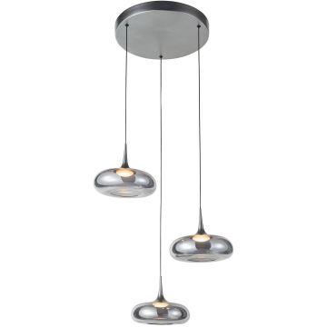 Italux Tenele PND-24028-3A-SILV Pakabinama lempa 3x21W/LED 3000K 1300lm IP20