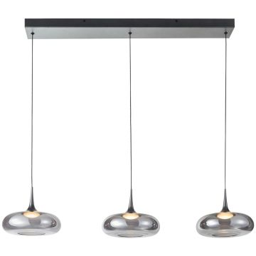 Italux Tenele PND-24028-3B-SILV Pakabinama lempa 3x21W/LED 3000K 1300lm IP20