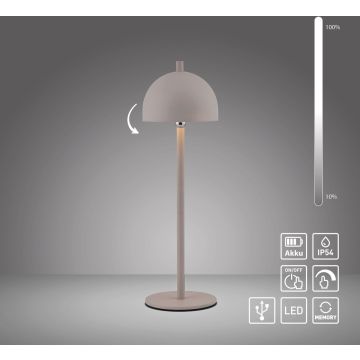 Paul Neuhaus BELLIS 19244-39 Stalo lempa 1x2,5W/LED 3000k 210lm ip54