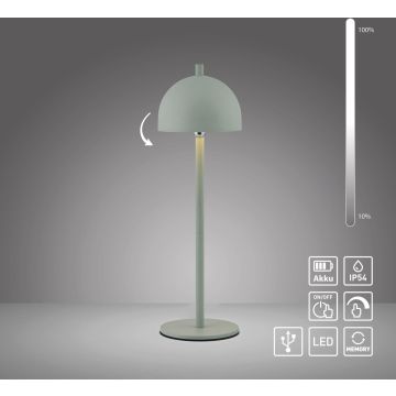 Paul Neuhaus BELLIS 19244-43 Stalo lempa 1x2,5W/LED 3000k 210lm ip54