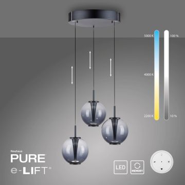 Paul Neuhaus PURE E-Infinity 2222-15 Pakabinama lempa 3x7W/LED 2200-5000k 520lm ip20
